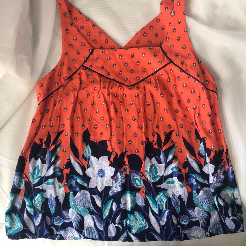 Anthropologie flowy top, Maeve brand, medium.